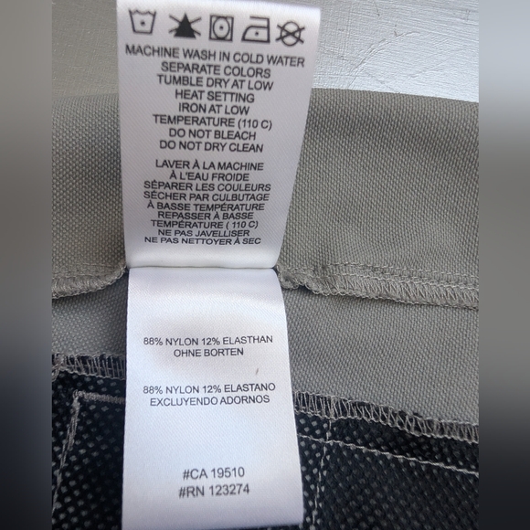 Lole Skirt Quick Dry Activewear  Hiking Sport  Gray  Size 4 - Picture 14 of 15